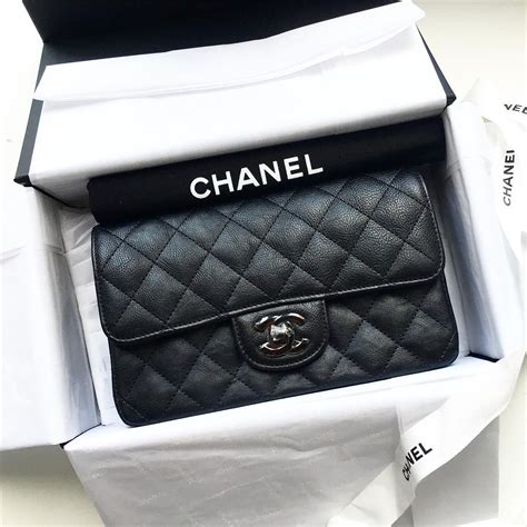 mini Chanel flap bag